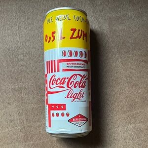Unopened German Diet Coke from 1995.  .5 liter